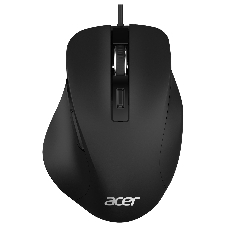 Мышь проводная Acer OMW120 черный, 2000 dpi, USB, кнопки - 6