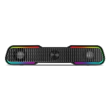Акустическая система SVEN 450 2.0 (2x5W, Bluetooth, RGb-подсветка) черная