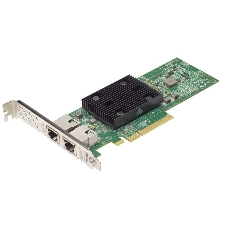 Сетевая карта Lenovo TCh TS ThinkSystem Broadcom NX-E PCIe 10Gb 2-Port Base-T Ethernet Adapter (ThinkSystem SD530/SR850/SR950/SR650/SR650/SR550/SR530/ST550/SR630)