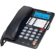 Телефон проводной Ritmix RT-495 черный