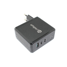 Блок питания (сетевой адаптер) Amperin GaN charger (YDS-TC140-012A) 140W, черный Блок питания (сетевой адаптер) Amperin GaN charger (YDS-TC140-012A) 140W, черный