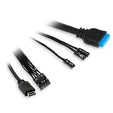 Компьютерный корпус без блока питания HSPD F711-TGbK, Panoramic Full Tower, Black, TG, 0.7 SPCC, no fans ATX, mATX, mITX 190/420/280мм 2x2.5