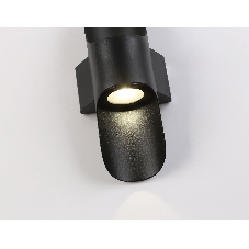 Светильник Ambrella light ST4535 BK черный LED 4200K 8W IP54 220*66*100