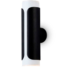 Светильник Ambrella light TN51617/2 BK/WH черный/белый GU10/2 D58*195*82