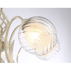 Светильник Ambrella light TR3066/5 WH/GD белый/золото E27*5 max 40W D590*340