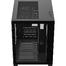 Компьютерный корпус Accord ACC-ZMS03B черный без БП mATX 3x120мм 1xUSB2.0 1xUSB3.0 1xUSB3.1 audio