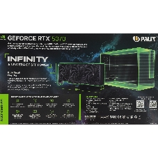 Видеокарта Palit GeForce RTX 5070 INFINITY 3 OC, 12 GB GDDR7, 192 bit, 3xDisplayPort, HDMI, GPU 2325 MHz