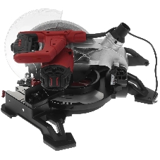 Торцовочная пила RD-MS255-1400. 220-240В/50Гц; 1800Вт; диск 250х30мм; 5000 об/мин; макс. пропил: 70х140мм; вес- 12,5кг.