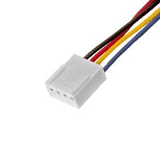Вентилятор для корпуса ExeGate E12025S4P-PWM черный, 120 мм, 1500 об/мин, 25 дБ, 4 pin