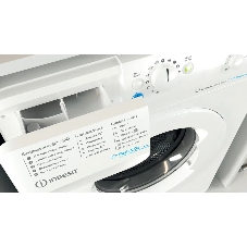 Стиральная машина Indesit BWSB 61051 WWV белый, загрузка фронтальная 6 кг, 1000 об/мин., класс: А