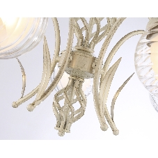 Светильник Ambrella light TR3066/5 WH/GD белый/золото E27*5 max 40W D590*340