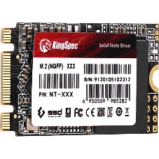 Твердотельный накопитель/ Kingspec SSD NT-1TB 2242, 1024GB, M.2(22x42mm), SATA3, R/W 570/540MB/s, IOPs н.д./н.д., TBW 480, DWPD 0.4 (3 года)