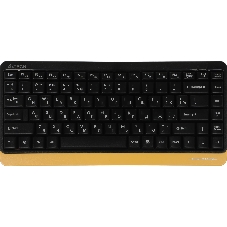 Комплект клавиатура+мышь A4Tech FStyler F1110 Bumblebee проводной, USB, 1200 DPI, жёлтый/чёрный