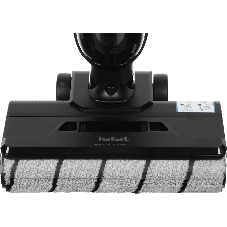 Пылесос вертикальный моющий Tefal X-Clean 5 GF5555F0 серый/черный, от аккумулятора, 200 Вт, уборка влажная, пылесборник 0.44 л