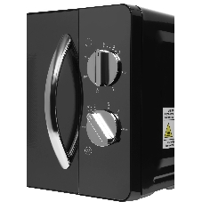 Микроволновая печь Vitek VT-MW1320 черный, 20 л, 700 Вт, переключатели - поворотный механизм
