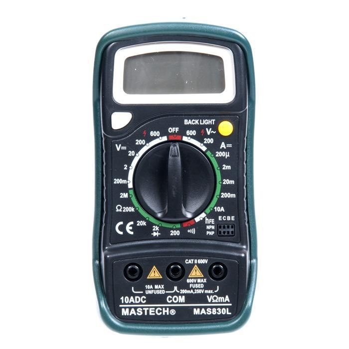 Мультиметр Mastech MAS830Lцифровой 59718