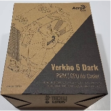 Кулер для процессора AeroCool/Formula Verkho 5 Dark черный, 120 мм, алюминий/медь, 2000 об/мин, 27 дБ, 4 pin, 150 Вт, 156.5 мм