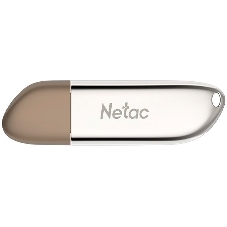 Флешка USB Netac U352 (NT03U352N-064G-20PN), 64Gb, USB 2.0, R/W 50/15, серебристый