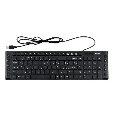 Клавиатура проводная Acer OKW010 ZL.KBDEE.002, USB, черный