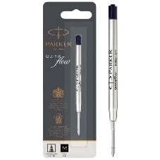 Стержень шариковый Parker QuinkFlow Z08 (CW1950369) M 1мм, черные чернила, блистер
