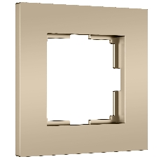 Рамка на 1 пост Slab (шампань софт) W0012911