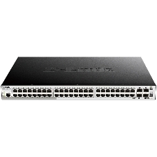 Коммутатор D-Link DGS-1510-52XMP/A2A, 48×1 Гбит/с + 4×10 Гбит/с SFP+, управляемый