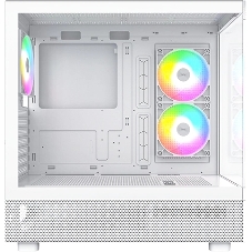 Компьютерный корпус Montech XR белый без БП ATX 3x120mm 2xUSB3.0 audio bott PSU