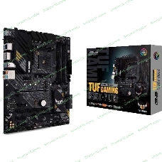Материнская плата ASUS TUF GAMING B550-PLUS, AM4, AMD B550, 4xDDR4, 6xSATA, 2xM.2, 1xPCIe 4.0 x16, 1xPCIe 3.0 x16, 3xPCIe x1, 1xHDMI, 1xDP, 1x 2.5Gb LAN, 4xUSB-A 3.2 Gen 1, 1xUSB-A 3.2 Gen 2, 2xUSB-A 2.0, 1xUSB-C 3.2 Gen 2, 5x3.5 мм, 7.1, ATX