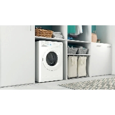 Стиральная машина Indesit BWSB 61051 WWV белый, загрузка фронтальная 6 кг, 1000 об/мин., класс: А