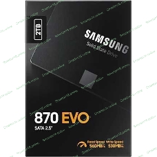 Накопитель SSD Samsung 2Tb 870 EVO Series MZ-77E2T0B/EU