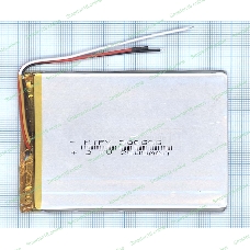 Аккумулятор Li-Pol (батарея) 3x65x95 мм 3pin 3.7V/2500mAh