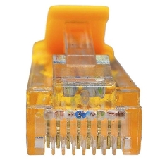 Патч-корд Suprlan 10-0163 UTP RJ-45 вил.-вилка RJ-45 cat.5e 2м желтый LSZH 24AWG
