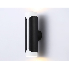 Светильник Ambrella light TN51617/2 BK/WH черный/белый GU10/2 D58*195*82