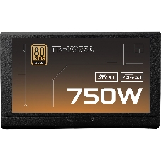 Блок питания Thermalright TR-KG750, 750Вт, 80+ Gold, 120мм, модульный, черный
