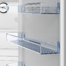 Холодильник Beko B1RCNK362W белый, двухкамерный, 220/100л, морозилка снизу, No Frost