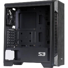 Компьютерный корпус Zalman S3 черный без БП ATX 2x120мм 2xUSB 2.0 1xUSB 3.0 audio bott PSU
