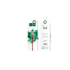 Кабель HOCO X14 USB 2.0, AM/microBM, красно-черный, 1м