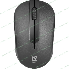 Мышь беспроводная Defender Hit MM-495 черный, 1600 dpi, радиоканал, USB, кнопки - 3