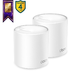 Бесшовный Mesh роутер TP-Link Deco X50(2-Pack) AX3000 10/100/1000BASE-TX