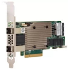Контроллер MegaRAID 9480-8I8e SGL (05-50031-00), PCIe 3.1 x8 LP, SAS/SATA/NVMe, RAID 0,1,5,6,10,50,60, 16port(2 * int SFF8643 + 2 * ext SFF8644), 4Gb Cache, 3516ROC