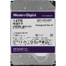 Жесткий диск HDD WD Purple Pro 14Tb 7200rpm SATA 512Mb 3.5