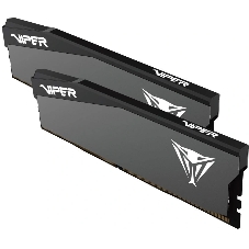 Оперативная память Patriot Viper Elite 5 Ultra, DDR5, 32GB (2x16GB), 6000 MHz, CL28, с радиатором, чёрный