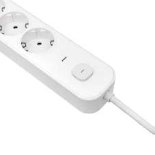 Удлинитель EKF UBA-LUX-515-TC 5х1.5 м IP20 2USB 2.4А+2type-C LUX 1.5 кв.мм