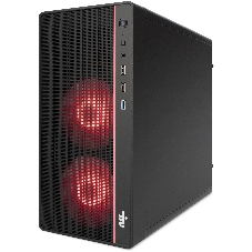 Компьютер IRU Tactio 310H6SEA MT i3 13100F (3.4) 16Gb SSD 512Gb RTX 3050 6Gb FreeDOS GbitEth 600W черный (RUS) (2113605)