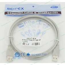 Кабель USB 2.0 Am-Af удлинитель 1.8м