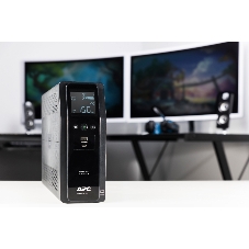 Источик бесперебойного питания APC  Back-UPS Pro BR 1200VA/720W, Sinewave,8xC13 Outlets(2 Surge & 6 batt.), AVR, LCD, Data/DSL protect, USB