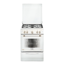 Плита газовая Gefest ПГ 6100-02 0185 белый, конфорок 4 шт, духовка 52 л, 60 см x 85 см x 60 см