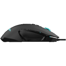 Мышь проводная Acer OMW160 черный, 6400 dpi, USB, кнопки - 8