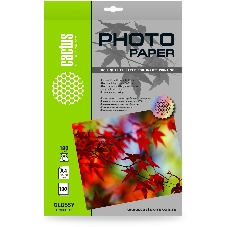 Фотобумага Cactus CS-GA4180100 A4/180г/м2/100л./белый глянцевое для струйной печати