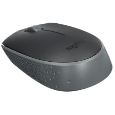 Мышь беспроводная Logitech M170 черный/темно-серый, 1000 dpi, радиоканал, USB, кнопки - 3